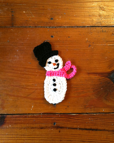 Snowman Square (or Appliqué) photo 2