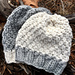 Moss Stitch Hat pattern 