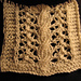 Creamery Lace Cable Scarf pattern 