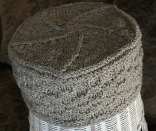 Basketweave Pillbox Hat pattern by 