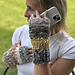 30 X 35 Fingerless Mitts pattern 
