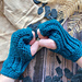 Crochet Mittens Allegra pattern 