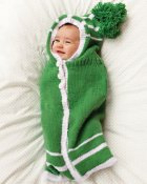 pea pod swaddle