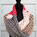 Lollipop Infinity/Scarf & Flower pattern