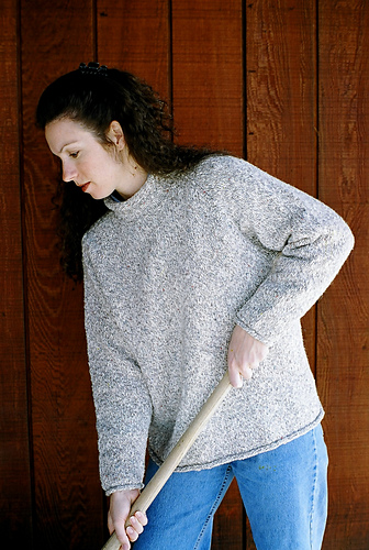 Ravelry: # 9724 Neck Down Pullover for Women pattern by Diane Soucy