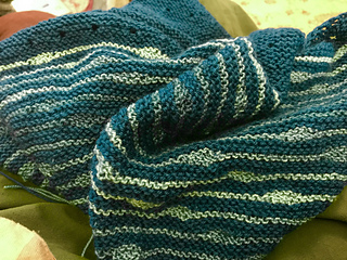 Inside lighting, not quite capturing the proper shades of teal.