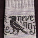 Quoth the Raven Socks pattern 