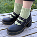 Ferny Fronds Socks pattern