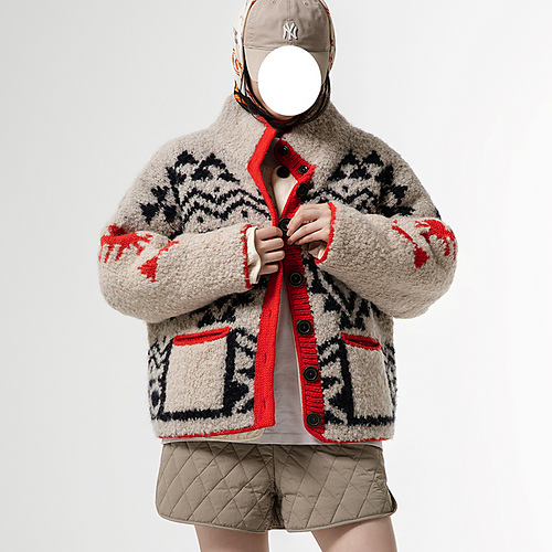 Vinter Chunky Jakke - grey level knitter