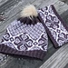 Hjertelig Tilstede lue pattern 