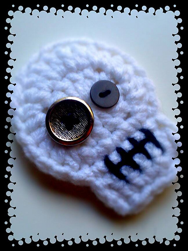 Spooktacular Sugar Skull Applique photo 1
