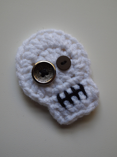 Spooktacular Sugar Skull Applique photo 2