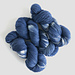 Indigo Shibori Extrafine Merino Superwash Sock Yarn