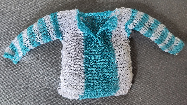 Miniature Striped Pullover