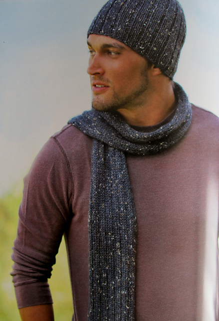 loom knit hat and scarf pattern