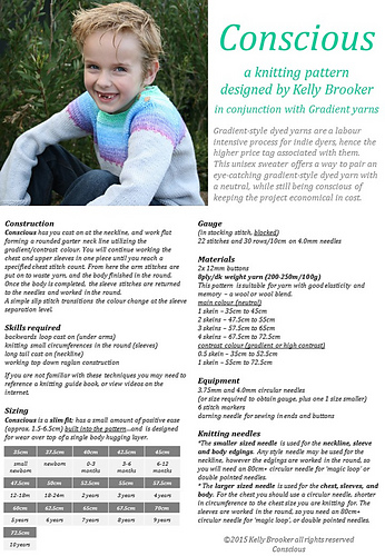 Ravelry: Conscious pattern by Kelly van Niekerk