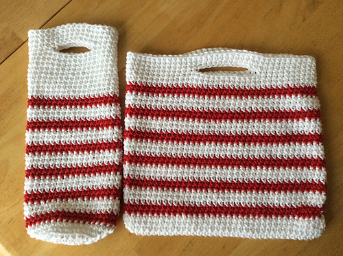 Peppermint Handbag and Wine Carrier photo 3