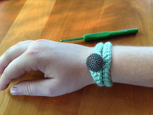 Flower Bracelet Corchet photo 4