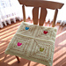'Home Is Where The Heart Is' Afghan Square photo 3