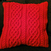 Celtic Knit Aran Pillow photo 4