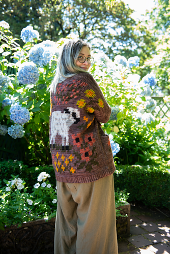 Fårespynt Cardigan - Hailey Bailey