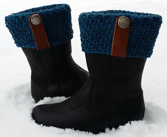 Ravelry Buff Cuff Boot Topper pattern by Handiworks Ltd