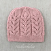 Hat "Charming Branches" pattern 