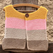 Easy colour block vest pattern 