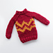 Mini Double 'W' Sweater pattern 