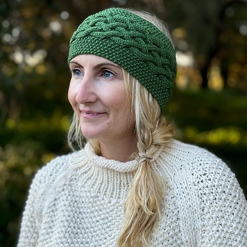 Celtic Cable Headband photo 2