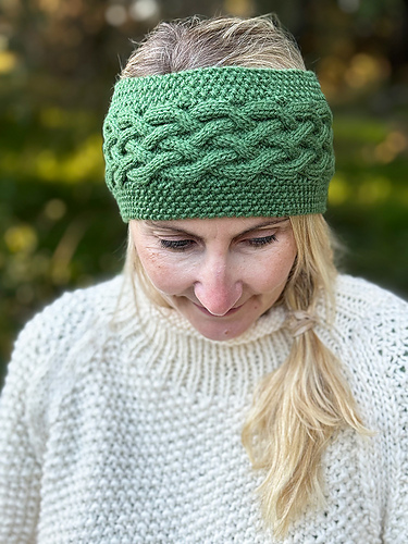 Celtic Cable Headband photo 1