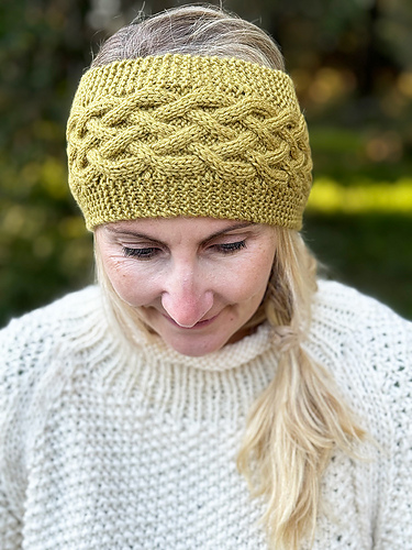 Celtic Cable Headband photo 4