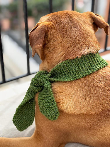 Lykkelig Valp Skjerf til Hund - Louise Bollanos