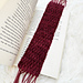 All Too Well Scarf Bookmark pattern 