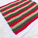 Holly Jolly Dishcloth pattern