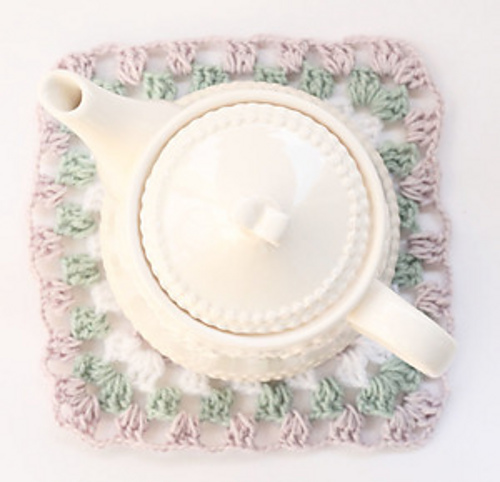 Granny Square Potholder photo 4