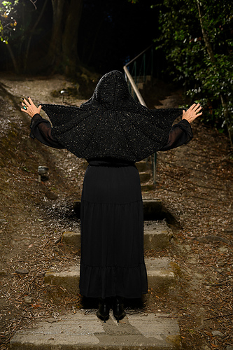 Belladonna Hooded Shawl photo 5