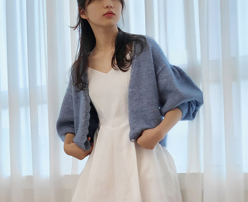 Ravelry: Ggomjirag Cardigan pattern by Han miran