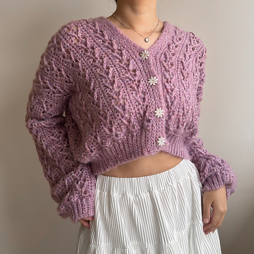 Ravelry: Fiia Cardigan pattern by Hannah Crochet
