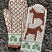 Irish Terrier Mittens pattern