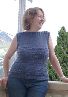 Ravelry: Crossbill Tank pattern by Miranda Jollie