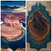 Grand Canyon kendő pattern 
