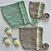 Pineapple Joy Pixie Bonnet pattern 