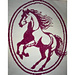 Horse Mosaic Blanket pattern 