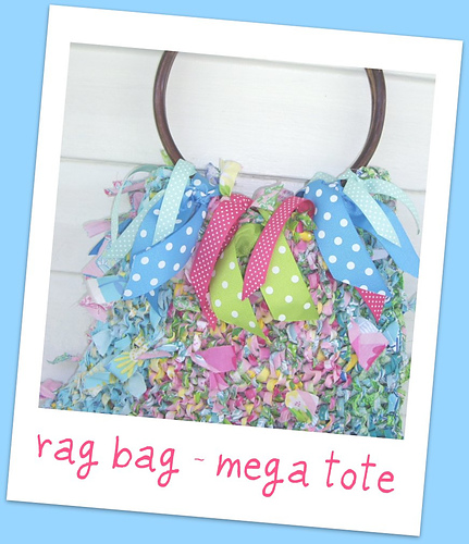 rag bag~knitting~mega tote photo 1