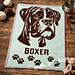 Boxer Blanket pattern
