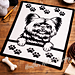 Yorkshire Terrier Blanket pattern 
