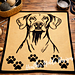 Rhodesian Ridgeback Blanket pattern 