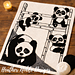 Panda Blanket 2 pattern 