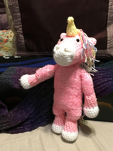 Fuzzy Sock Unicorn/Horse photo 1